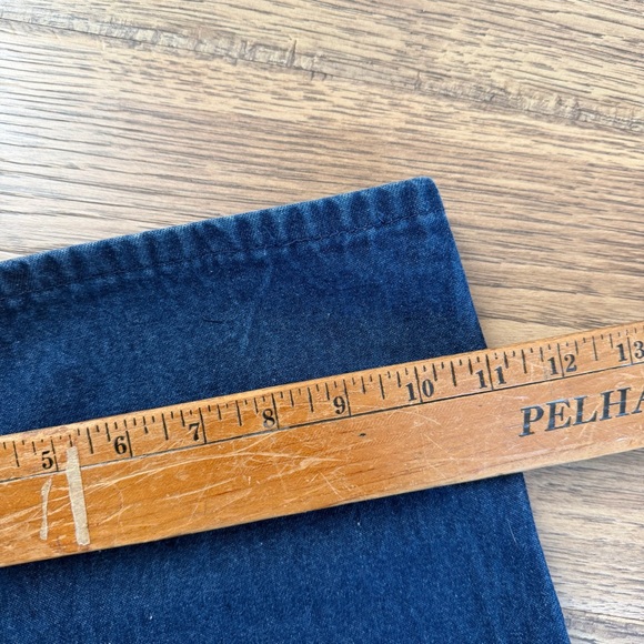 Dickies Overalls Adult 44x30 Blue Denim Bib Workwear Farmer Carpenter Jean EUC - Picture 7 of 7